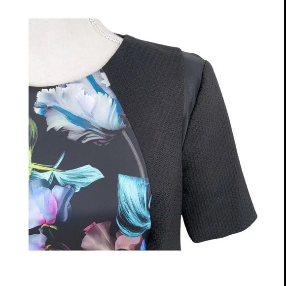 Ted Baker Abade Dress in Midnight Bloom - Picture 4 of 10